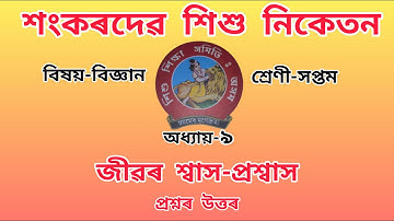 Sankardev Sishu Nikatan Class-7//chapter-9//General Science(বিজ্ঞান)//Questions Answers//Lesson-9