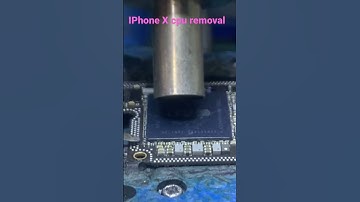 IPhone X cpu removal #iphonex #shorts