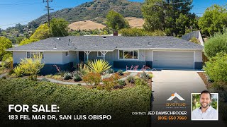 FOR SALE: 183 Fel Mar Dr, San Luis Obispo, CA 93405