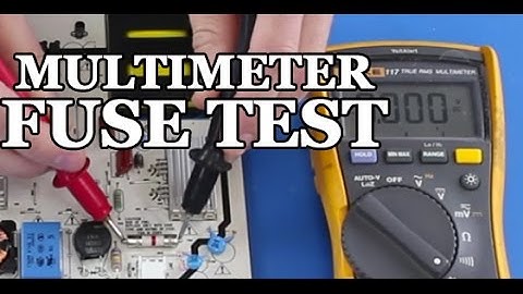How to Test a Fuse on Your TV Power Supply - TV Repair
