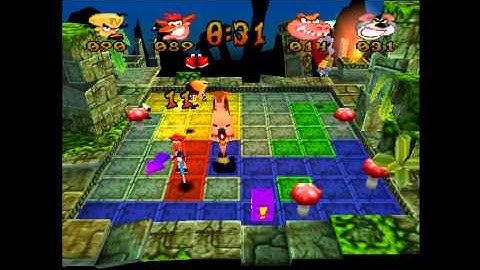 Crash Bash - Pogo Painter Crystal (Co-op with PR)