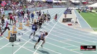 AAU Junior Olympics 2018, Des Moines, Iowa 7/29 - 8/4 (#5 All American 200m)