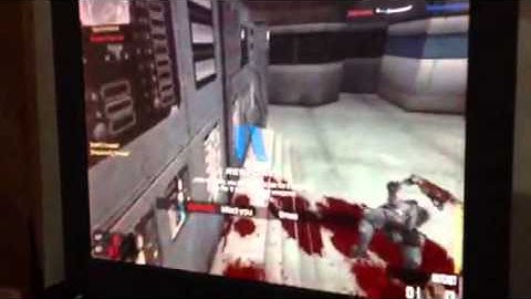 Hacker In Blackshot using rifle in melee mood