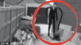 Caught On CCTV - SLENDERMAN Takes Young Girl!