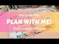 Plan With Me! | Aug. 14-20 | Finger Painted Florals | Erin Condren Hourly | EttaVee