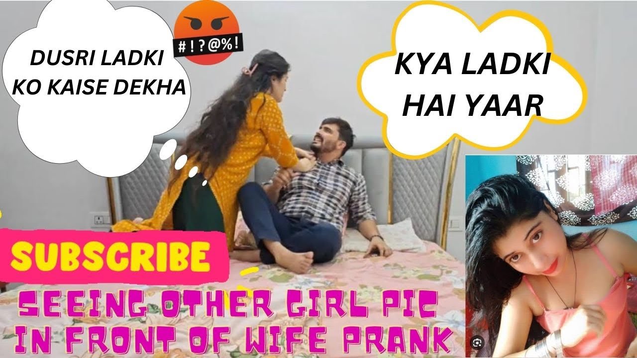 Checking out OTHER GIRL in front of MY WIFE PRANK|Hilarious reactions|#prankonwife #subscribe#share