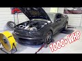 Breaking in my new 1500+ HP Texas Speed Coyote on the Dyno