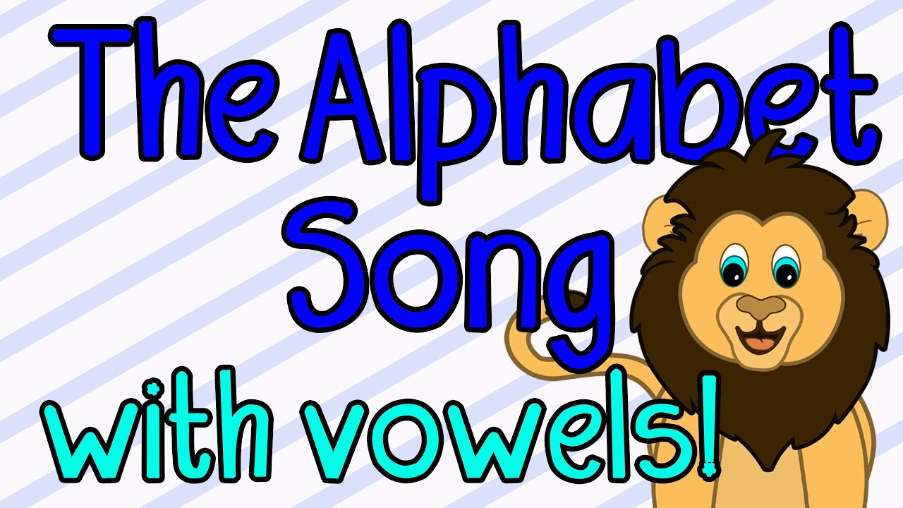 ABC Song and Vowel Song - Nursery Rhymes - Alphabet Songs for Kindergarten