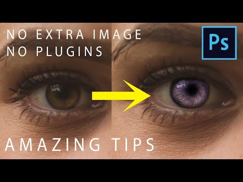 Amazing Detail And Clarity On Eyes In Photoshop Tutorial