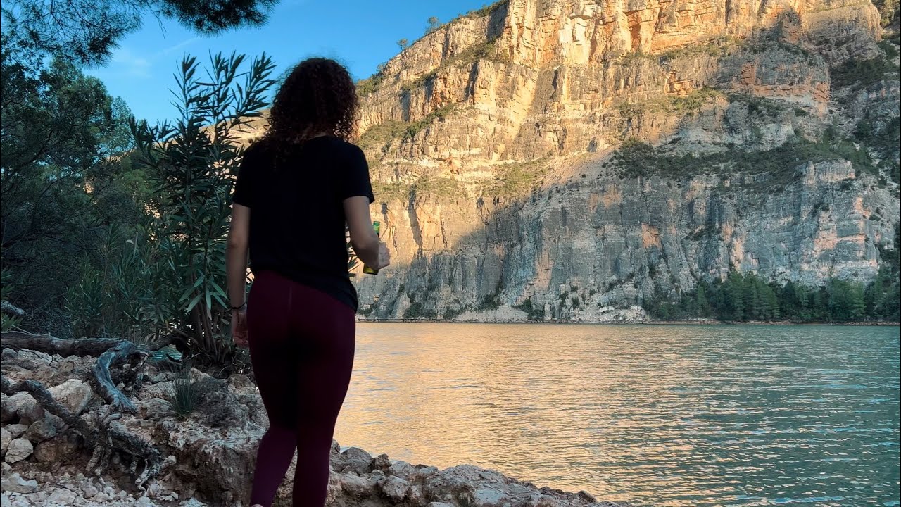 Perfect Camping Morning: Breakfast by a Turquoise Lake and Black Bass Fishing [camping, fishing]