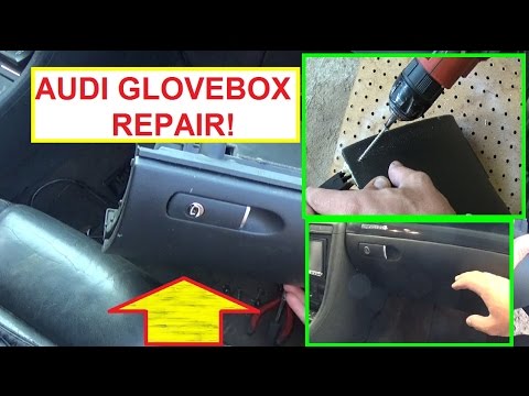 Audi A 3 8 P Glove Box Hinge Repair