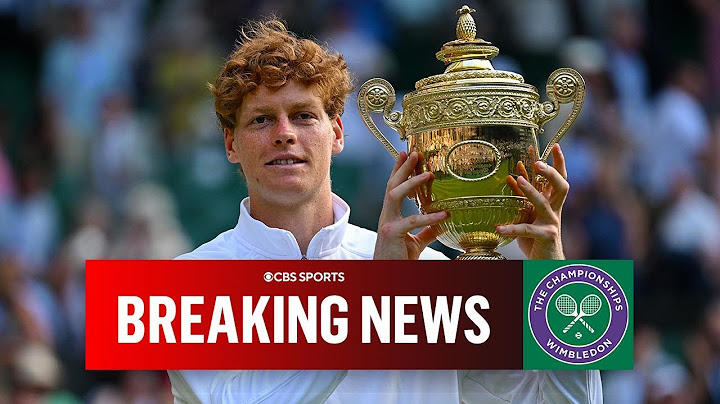 Jannik Sinner wins first career Wimbledon title over Carlos Alcaraz