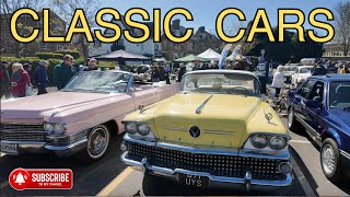 VANLIFE UK - we stopped at a classic car show - old, rare and expensive cars on show in Swanage