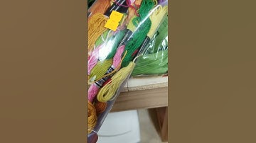 Thrifted Embroidery Floss? New Skeins Would Be Cheaper Than This!