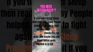 Check my Bio #sleephelp #sleepissues #sleepproblem