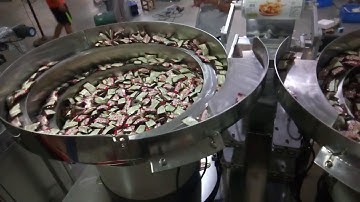 Candy automatic vibrating disk counting packing machine