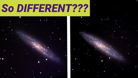 8 inch vs 12 inch DOBSONIAN Telescope Capturing The SCULPTOR Galaxy