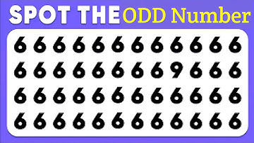 Challenge🎯: Only a Genius Can Spot Odd One Out in These Numbers🤔 (Find the Odd Number)