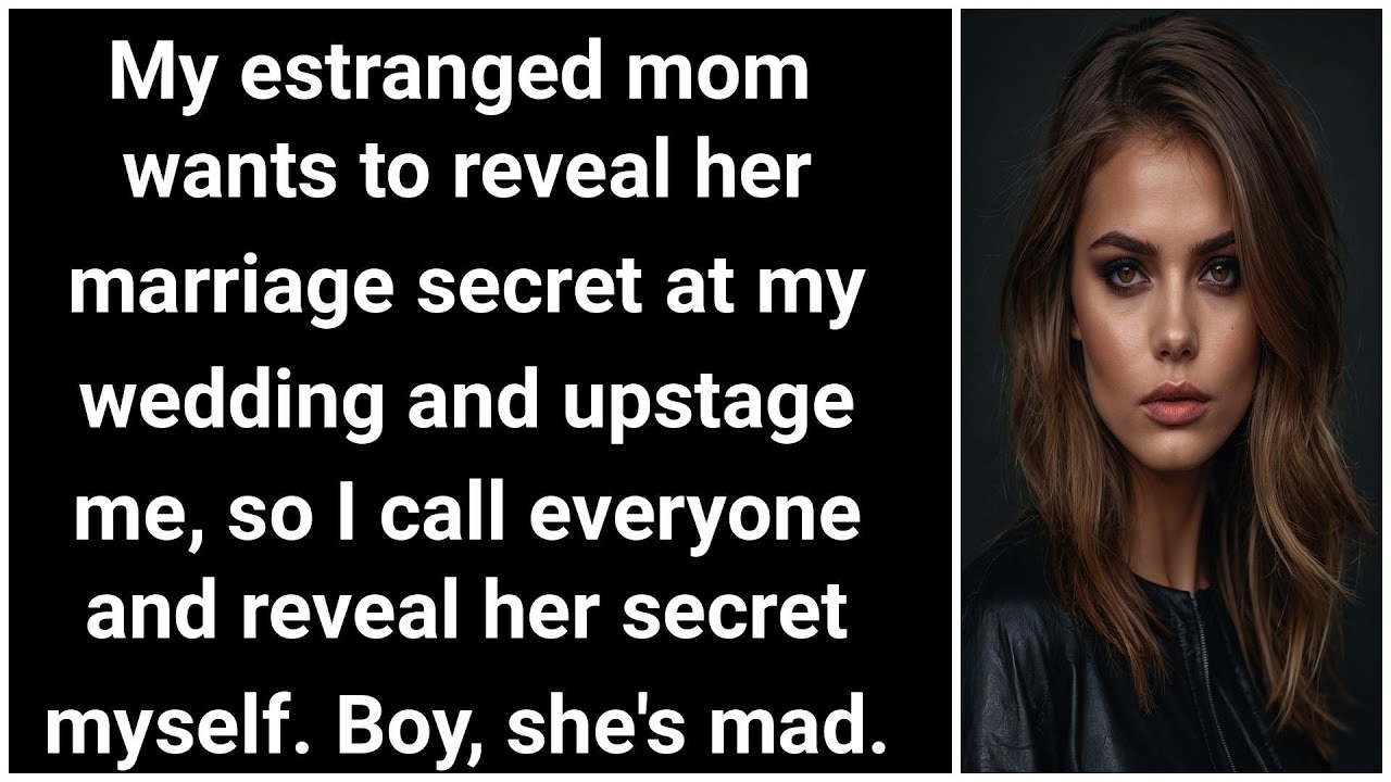 Estranged mom wants to reveal her marriage secret at my wedding YouTube