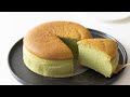 抹茶のスフレチーズケーキの作り方 Matcha Souffle Cheesecake｜HidaMari Cooking