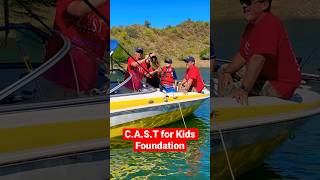C.A.S.T for Kids Foundation put on a great event for special needs kids at Lake Pleasant. #fishing