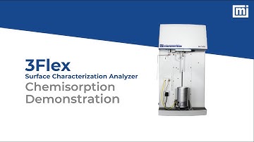 3Flex Surface Characterization Analyzer - Chemisorption Demo