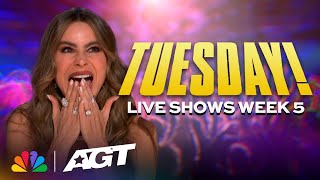 Performing TONIGHT | AGT Live Shows Week 5 | AGT 2023