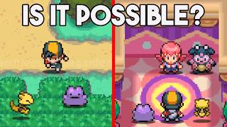 Can You Beat Every Johto Gym Using ONLY Pokémon Found Nearby?