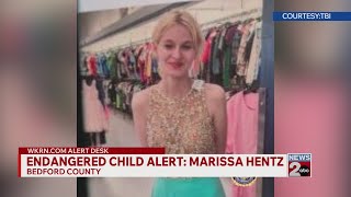 Endangered Child Alert issued for 15-year-old missing from Bedford County