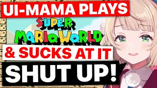 Ui-mama Sucks At Super Mario World (Shigure Ui) [Eng Subs]