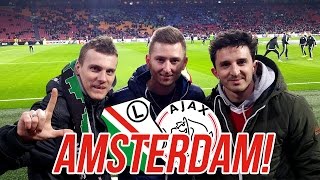 Legia vs Ajax - LEDWO USZLIŚMY Z ŻYCIEM ft. Krzychu i Lachu