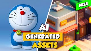 This AI Can Generate Your Amazing Game Assets! 😍 FREE!