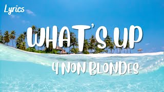 What's Up - 4 Non Blondes (Lyrics)