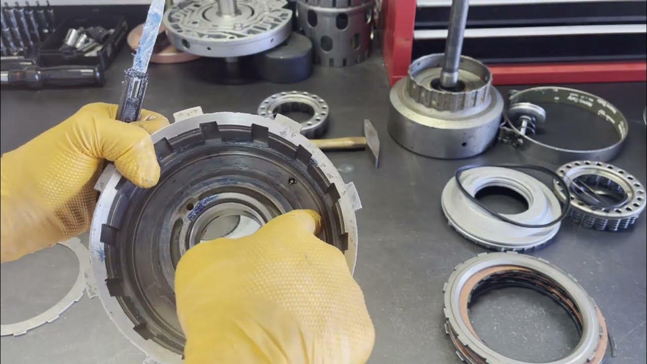 GM TH350 Rebuild PT3 Drums and Preliminary End Play Check YouTube