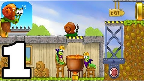 Snail Bob 1: Adventure Puzzle - Gameplay Walkthrough - Chapter 1 - Stage 1-20 (Android, iOS)