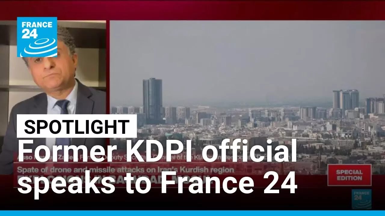 Former KDPI Deputy Secretary-General Asso Hassan Zadeh speaks to France 24 • FRANCE 24 English