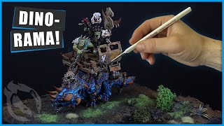 Kitbashing a WILD Transport for Beast Snagga Orks