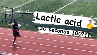 Painful Broken 400 meter workout