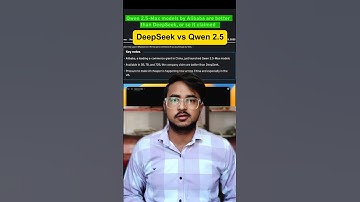 Qwen 2.5 Max vs DeepSeek: The AI Battle! 🔥 | Better Than ChatGPT?