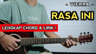 RASA INI - VIERRA ( TUTORIAL GITAR ) Chord Gampang