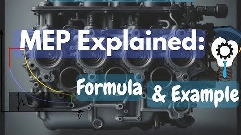 Mean Effective Pressure MEP Explained: Formula & Example