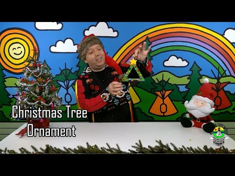 Popsicle stick tree ornament (Grade 3-4)