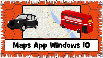 Where to Find the Maps App within Windows 10