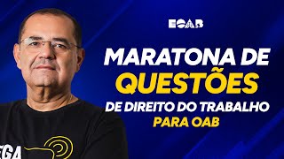 Maratona de Questões - Processo do Trabalho - Prof Flávio Costa