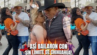 Así bailaron en el  regreso de Pedrito🤠🪗 y su @SinLimiteDeChihuahua  🕺💃🎵❤️