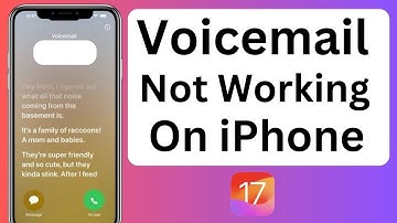 Live Voicemail Not Working / Showing in iOS 17
