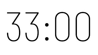 33 Minute Timer with Alarm