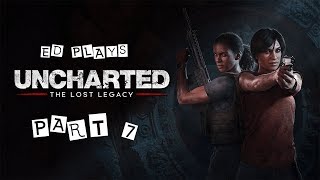 Climbing Ganesh | Ed Plays Uncharted: The Lost Legacy #7 | PS4 Pro screenshot 3