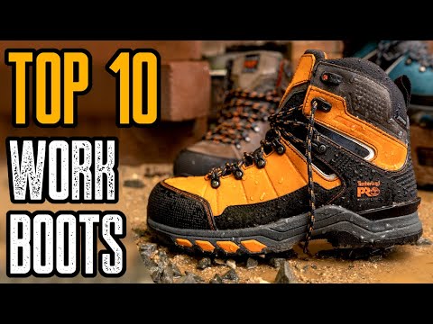 Top 10 Most Comfortable Work Boots for Men