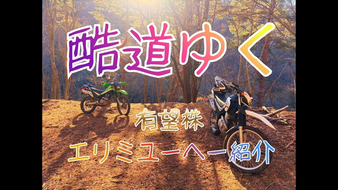 酷道を走ってみる　新人発掘か！？